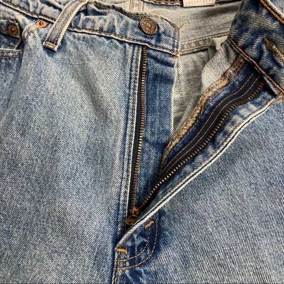 LEVI’S 512 VINTAGE Blue Made in the USA in June of 1995 Women’s size 13 Short - Picture 7 of 10